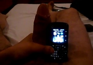 Me jerking off right beside off my cell fone