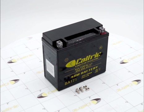 Caltric AGM Battery Compatible with Can-Am Outlander/Max 400 EFI STD XT 2005-14 / 12V 18Ah CCA270