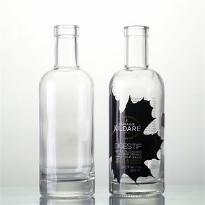[Hot Item] All Shape/Size/Capacity Available Liquor Bottle Empty Glass Wine Bottle Rum Bottle Whisky Vodka Brandy Tequila Rum Gin