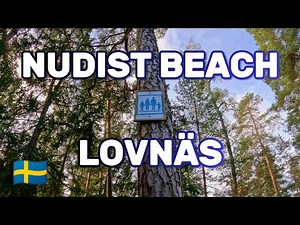 NUDIST Beach in Nykvarn, South STHLM