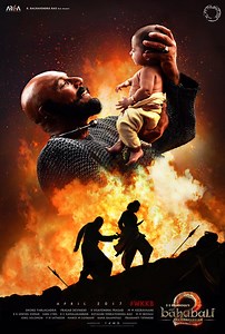 SS Rajamouli shares the new poster of Baahubali 2 with a powerful tagline’ The boy he raised, the man he killed’