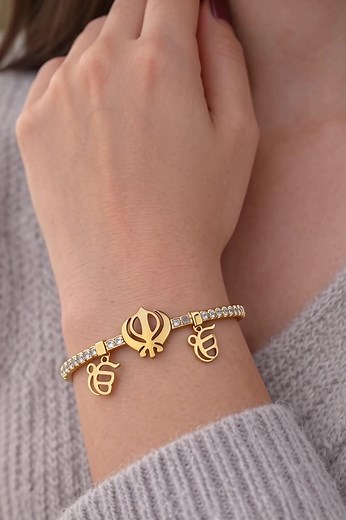 #wmk #stainlesssteeljewelry #sikhjewellery #foryoupage #customizejewelery