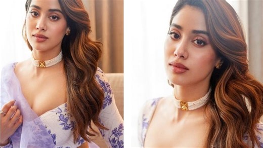 கிளாமர் ட்ரஸ்ஸில் ஹாட் போஸ் கொடுத்த ஜான்வி கபூர்… ரீசண்ட் ஆல்பம்!