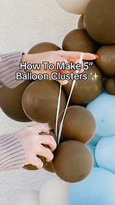 2.7K views | How to Make Mini Clusters for a Balloon Garland – Learn how to create 5” mini balloon clusters to add fullness and dimension to your balloon displays! 癩✨ . . . #balloons #balloontutorials #balloonGarland #balloondecor #balloonartist #ballooncluster | Inflatedecoratecelebrate | Facebook