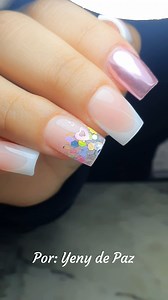 Mirror effect. Nail art. | Yuslaidy de Ruano