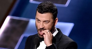 Jimmy Kimmel Ate the Emmys Winner Envelope! (Video)