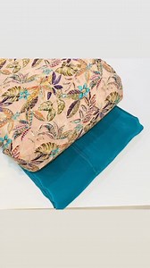 Pure crape position print with embroidery width 44” Matching pure crepe width 44” | AQS Boutique | Facebook