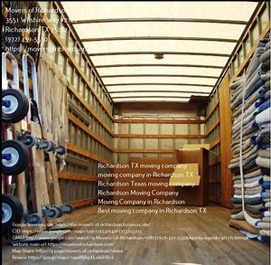 Local Announcement: Richardson Texas Moving Company
