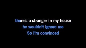 Karaoke Stranger in My House (Thunderpuss radio mix) - Tamia - CDG, MP4, KFN - Karaoke Version