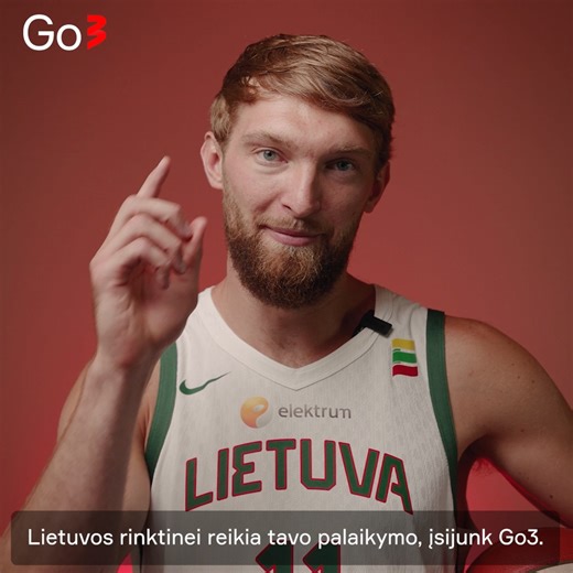 14K views · 50 reactions | Žinome, kad krepšinio gerbėjai šiomis dienomis daug nemiegos, nes stebės, kaip mūsų komanda kovos dėl vietos Paryžiaus olimpinėse žaidynėse!  Šiandien prasideda FIBA olimpinė atranka ir mūsų krepšininkai atiduos visas jėgas, kad pasiektų savo tikslą, tačiau jiems reikia tavo palaikymo! Nepraleisk nė vienų lietuvių rungtynių per Go3: https://bit.ly/FIBA_OLIMPINIS_ATRANKOS_TURNYRAS | Go3 Sport Lietuva | Facebook