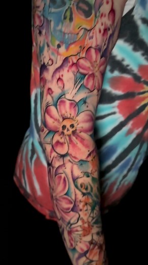 Free hand sleeve done in 2 full day sessions! #ink #art #tattoo #freehand | Edwardo Vazquez
