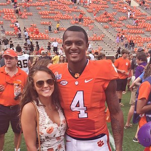 Deshaun Watson's Girlfriend Dallas Robson (Bio, Wiki)