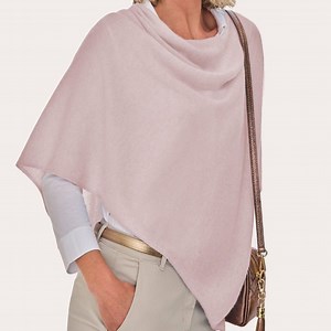 [Hot Item] Factory Direct Cashmere Knitted Ladies Fashion Apparel Accessories Poncho