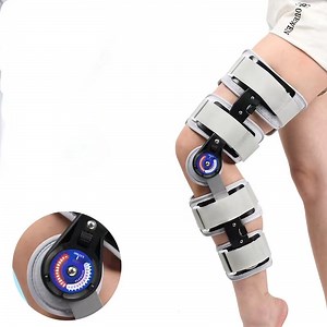 [Hot Item] Orthopedic Hinged Knee Brace ROM Post Adjustable Osteoarthritis Knee Brace