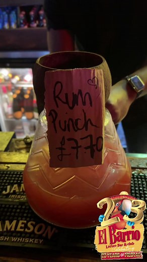 2.4K views | Come Sip Good With Us  #elbarriolatino #rum #rumpunch #havanaclub #havanaclubuk #cocktails #cocktail #caribbean #caribbeanvibes #sunshinevibes #musicalatina #edimburgo #edinburghnightlife #monaco #badbunny #everynight #todanoite #cadanoche | El Barrio Latino | Facebook