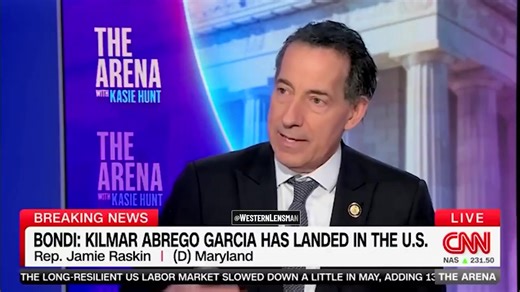 🚨Jamie Raskin in desperately gaslighting on the Democrat hero Abrego-Garcia, now charged with serial human trafficking and child porn: "I don’t know of a single Democrat who defended him…specifically against any crimes." "He got unceremoniously picked up and flown out of the country. That's called a disappearance. That's what happens in authoritarian societies." | News Snapper