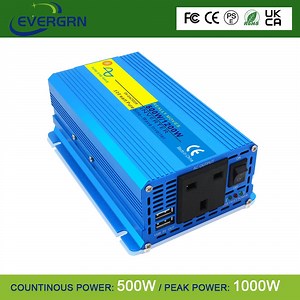 [Hot Item] Power Supply 500W 1000W 1kw Sine Wave Inverter for UK Socket