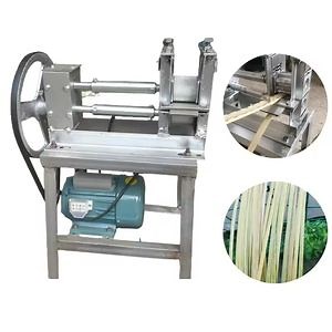 [Hot Item] Electric Bamboo Node Layering Machine, Bamboo Processing and Breaking Machine