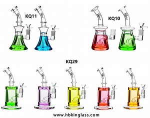 [Hot Item] Hot-Selling Recycler Minisize Oil Burner Smoking Oil Bottle 420 Hookah DAB Rig