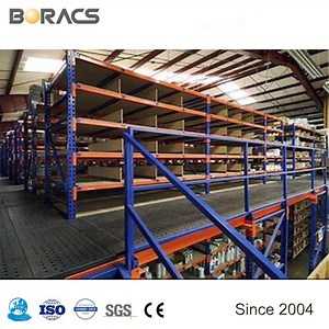 [Hot Item] Medium Duty Multi Level Shelving Modular Storage Mezzanine Racking
