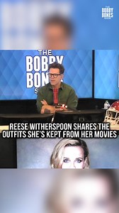 Reese Witherspoon has the iconic outfits from her movies 'Legally Blonde' & 'Sweet Home Alabama!' 😯 Watch her full interview at bobbybones.com. | Bobby Bones Show