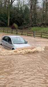 2.5M views · 4.4K reactions | At least they made it out the water #ford #flood #splash #waves #sendit #noway #OhNo #crazy #mad #unbelievable #entertainment #fun #fyp #fbreels #fb | Wet Roads, Floods and Fails | Facebook