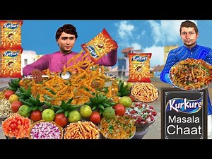 KurKure Masala Chat Street Food Hindi Kahani Hindi Moral Story Tasty Masala Chat Funny Comedy Video