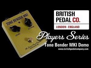 British Pedal Company Players Series Tone Bender MKI Demo