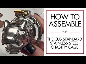 The Cub Stainless Steel Chastity Cage | House of Denial