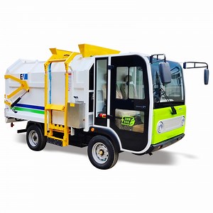Chinese Compactor Garbage Truck Rubbish Bin Collection Dump Truck Garbage Truck