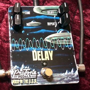 The Pro Tone Pedals Delay pedal. Full demo on our website . . . #protone #protonepedals #delaypedal #boutiquepedals #analogdelay #analogpedals #pedalporn #geardemo #guitareffects | Pro Tone Pedals | Facebook