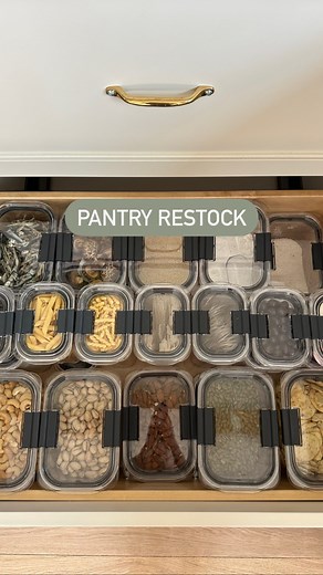 320K views · 186 reactions | Pantry Restock ASMR style. Every-time a...