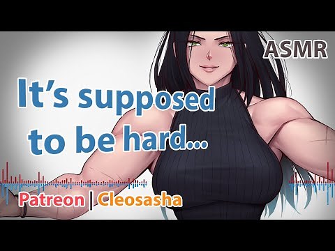 [ASMR] Your Futa 💪🏼 Fitness Instructor 🏋🏼‍♀️ Trains You [F4A] Encouraging | Commands | Kissing