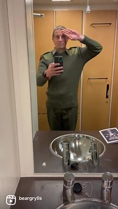 Shower, shave, into rig and ready to go… great to spend time on the truly remarkable HMS Prince of Wales… arguably the most advanced aircraft carrier ever built. Royal Navy Royal Marines | Bear Grylls