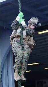 US Marines Fast Roping Training