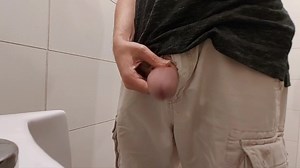 Pissing at a Urinal in a Public Restroom Compilation