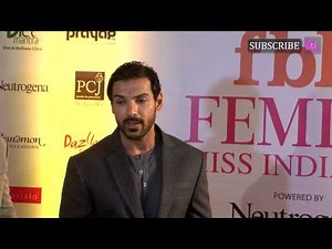 John Abraham | Red Carpet Grand Finale Of Femina Miss India 2015