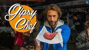 Receta de chuleta de atún y ensalada bestial con Gipsy Chef
