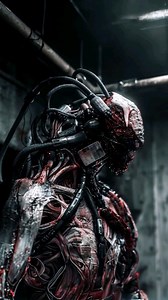 Terminator #cyberpunk #ai #horror #cyborg #android #robot #scary #aiart #scary #spooky #creepy #terminator #cursed Terminator is the third track I've released but wanted to make a short reel with the cover image as well. | cursejourney