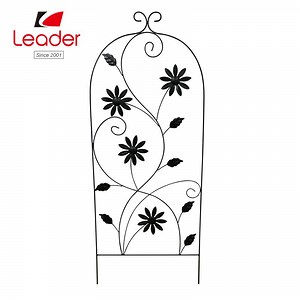 [Hot Item] High Quality Hand Painted Metal Trellis Flower Help Garden Trellis