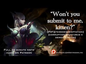 ASMR [F4F][Spicy] Sultry Succubus Seduces a Demon Hunter
