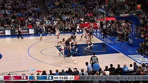 Kenyon Martin Jr. rattles the rim