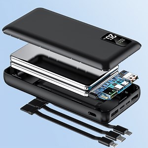 [Hot Item] 22.5W Pd Power Bank 3in1 Cable Power Bank Portable 3A