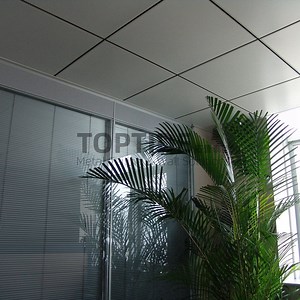 [Hot Item] Groove Line Metal False Drop Ceiling Grid Aluminium Suspended Ceiling