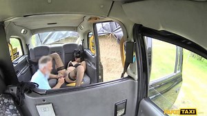 FakeTaxi - Role play pussy cat fantasy screw (Edina Wiesler, Masked Maya)