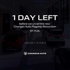 The countdown is on! Join us for the grand launch of the Changan Auto PH flagship showroom on July 11th! Get ready for an exciting event tomorrow! #DrivenToChallenge #ReliableTechnology #ExceptionalValue | Changan PH