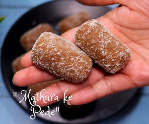1.2K views · 58 reactions | Mathura Peda | Milk Peda | Peda Recipe | Easy Sweets #mathurapeda #milkpeda #pedarecipe #milksweets #easysweets #sweetrecipe #indiansweets #festivesweets #janmashtami Music : Artlist.io Leva - Someday | Passion2cook | Facebook