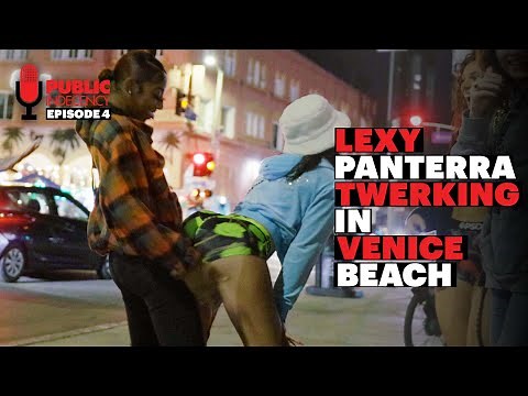 LEXY PANTERRA TWERKING IN VENICE BEACH