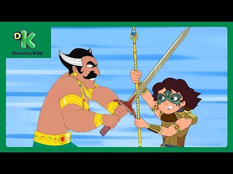 Mahayodha Kisna 👊| Naagshakti Se Chiddi Jung! 🐍😯| Kisna Full Movie for Kids ‪@DiscoveryKidsIN‬