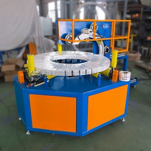 [Hot Item] Wire Tire Packaging Efficient Horizontal Coil Wrapping Machine with Automated Bagging Machine Solutions